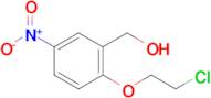 (2-(2-Chloroethoxy)-5-nitrophenyl)methanol