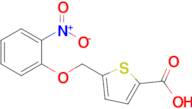 5-((2-Nitrophenoxy)methyl)thiophene-2-carboxylic acid