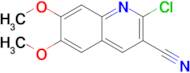 2-Chloro-6,7-dimethoxyquinoline-3-carbonitrile