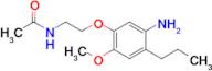 N-(2-(5-amino-2-methoxy-4-propylphenoxy)ethyl)acetamide