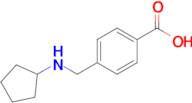 4-((Cyclopentylamino)methyl)benzoic acid