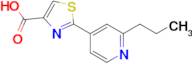 2-(2-Propylpyridin-4-yl)thiazole-4-carboxylic acid