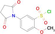 5-(2,5-Dioxopyrrolidin-1-yl)-2-methoxybenzenesulfonyl chloride