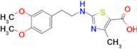 2-((3,4-Dimethoxyphenethyl)amino)-4-methylthiazole-5-carboxylic acid