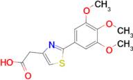 2-(2-(3,4,5-Trimethoxyphenyl)thiazol-4-yl)acetic acid