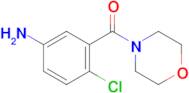 (5-Amino-2-chlorophenyl)(morpholino)methanone