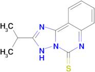 2-(propan-2-yl)-3H,5H-[1,2,4]triazolo[1,5-c]quinazoline-5-thione