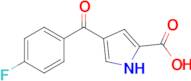 4-(4-Fluorobenzoyl)-1H-pyrrole-2-carboxylic acid