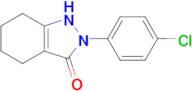 2-(4-chlorophenyl)-2,3,4,5,6,7-hexahydro-1H-indazol-3-one