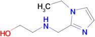 2-(((1-Ethyl-1H-imidazol-2-yl)methyl)amino)ethan-1-ol