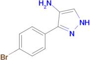 3-(4-Bromophenyl)-1H-pyrazol-4-amine