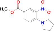 Methyl 3-nitro-4-(pyrrolidin-1-yl)benzoate