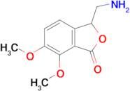 3-(Aminomethyl)-6,7-dimethoxyisobenzofuran-1(3H)-one