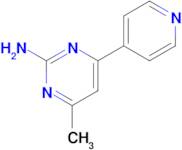 4-Methyl-6-(pyridin-4-yl)pyrimidin-2-amine