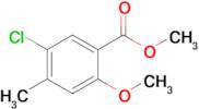 Methyl 5-chloro-2-methoxy-4-methylbenzoate