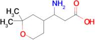 3-Amino-3-(2,2-dimethyltetrahydro-2H-pyran-4-yl)propanoic acid