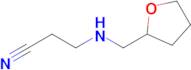 3-(((Tetrahydrofuran-2-yl)methyl)amino)propanenitrile