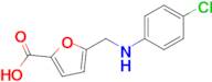 5-(((4-Chlorophenyl)amino)methyl)furan-2-carboxylic acid