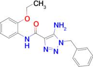 5-Amino-1-benzyl-N-(2-ethoxyphenyl)-1H-1,2,3-triazole-4-carboxamide