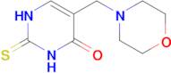 5-[(morpholin-4-yl)methyl]-2-sulfanylidene-1,2,3,4-tetrahydropyrimidin-4-one