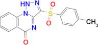 3-(4-methylbenzenesulfonyl)-1H,5H-[1,2,3]triazolo[1,5-a]quinazolin-5-one