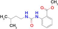 Methyl 2-(3-isopentylureido)benzoate