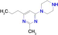 2-Methyl-4-(piperazin-1-yl)-6-propylpyrimidine