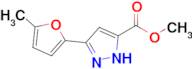 methyl 3-(5-methylfuran-2-yl)-1H-pyrazole-5-carboxylate