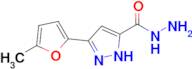 3-(5-Methylfuran-2-yl)-1H-pyrazole-5-carbohydrazide