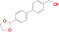 (4'-(1,3-Dioxolan-2-yl)-[1,1'-biphenyl]-4-yl)methanol