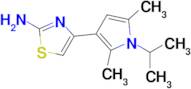 4-(1-Isopropyl-2,5-dimethyl-1H-pyrrol-3-yl)thiazol-2-amine