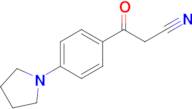 3-Oxo-3-(4-(pyrrolidin-1-yl)phenyl)propanenitrile