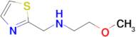 2-Methoxy-N-(thiazol-2-ylmethyl)ethan-1-amine