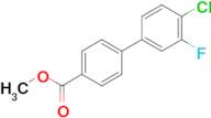 Methyl 4'-chloro-3'-fluoro-[1,1'-biphenyl]-4-carboxylate