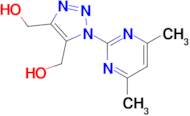 (1-(4,6-Dimethylpyrimidin-2-yl)-1H-1,2,3-triazole-4,5-diyl)dimethanol