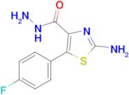 2-Amino-5-(4-fluorophenyl)thiazole-4-carbohydrazide