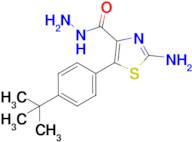 2-Amino-5-(4-(tert-butyl)phenyl)thiazole-4-carbohydrazide