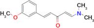 (1E,4E)-1-(dimethylamino)-5-(3-methoxyphenyl)penta-1,4-dien-3-one