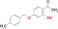 1-(2-Hydroxy-4-((4-methylbenzyl)oxy)phenyl)ethan-1-one