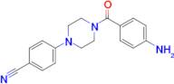 4-(4-(4-Aminobenzoyl)piperazin-1-yl)benzonitrile