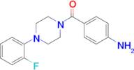 (4-Aminophenyl)(4-(2-fluorophenyl)piperazin-1-yl)methanone