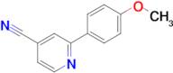 2-(4-Methoxyphenyl)isonicotinonitrile