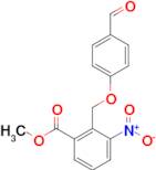 Methyl 2-((4-formylphenoxy)methyl)-3-nitrobenzoate