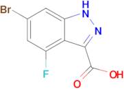 6-Bromo-4-fluoro-1H-indazole-3-carboxylic acid