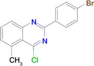 2-(4-Bromophenyl)-4-chloro-5-methylquinazoline