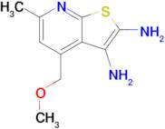 4-(Methoxymethyl)-6-methylthieno[2,3-b]pyridine-2,3-diamine