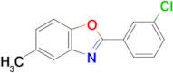 2-(3-Chlorophenyl)-5-methylbenzo[d]oxazole