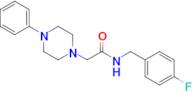 N-(4-fluorobenzyl)-2-(4-phenylpiperazin-1-yl)acetamide