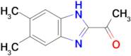 1-(5,6-Dimethyl-1H-benzo[d]imidazol-2-yl)ethan-1-one