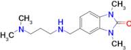 5-(((3-(Dimethylamino)propyl)amino)methyl)-1,3-dimethyl-1,3-dihydro-2H-benzo[d]imidazol-2-one